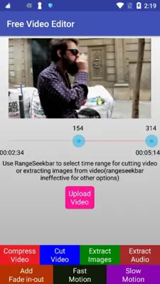 New Video Editor 2019 android App screenshot 3